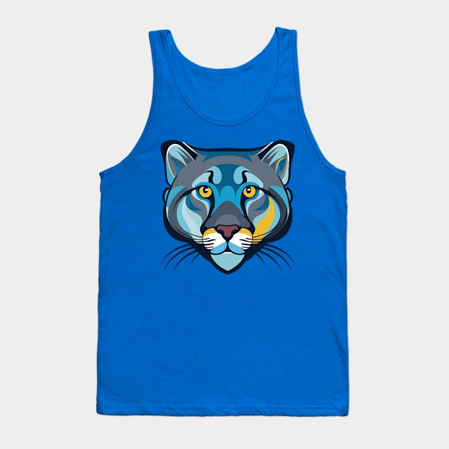 Mountain Lion Tank Top by Graceful Designs